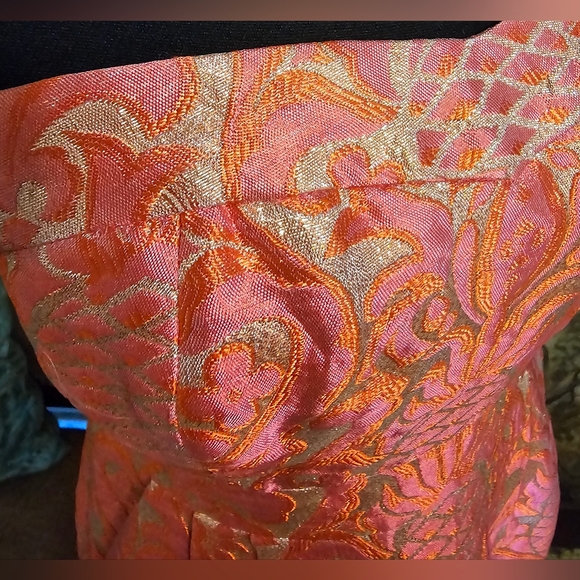 GORGEOUS KATE SPADE BROCADE LIKE NEW STRAPPLESS SZ 4 DRESS - Picture 3 of 9